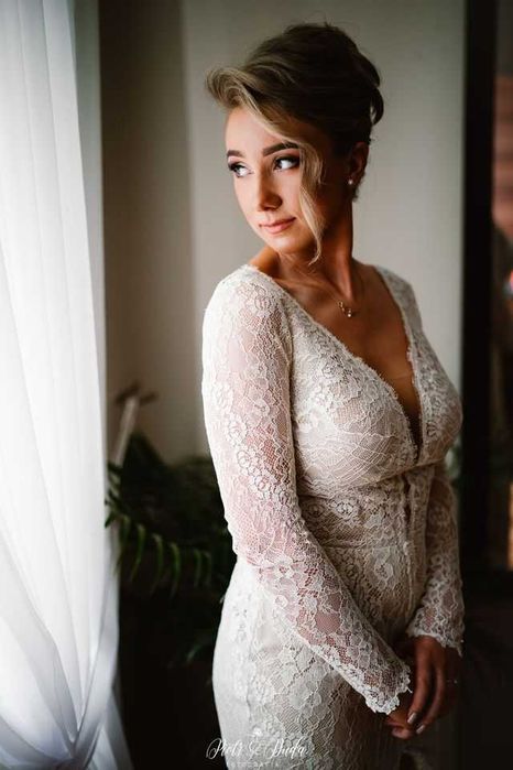 Suknia ślubna projektu Violi Piekut