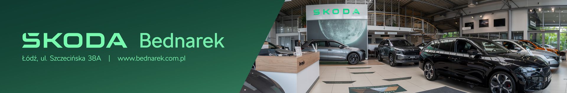 ŠKODA BEDNAREK ŁÓDŹ – Autoryzowany Dealer top banner