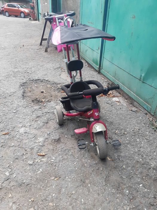 Детский велосипед - коляска