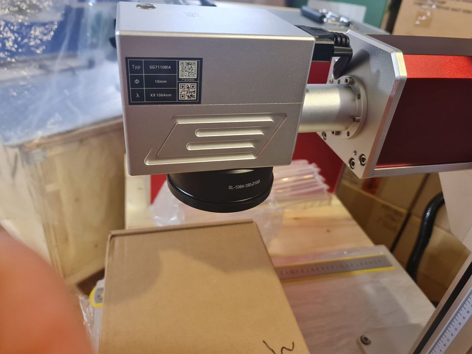 Волоконний лазерний гравер маркер jpt 30w mopa m7, jpt30m7