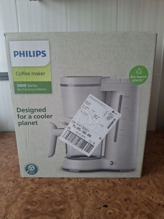 Крапельна кавоварка Philips Series 5000 Eco Conscious (HD5120/00) — комплект