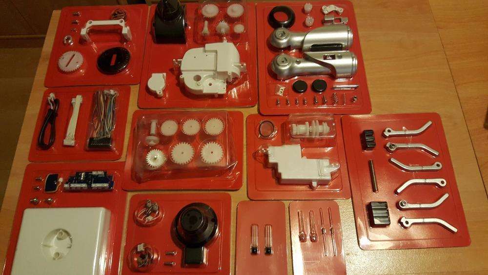 Coleção completa "Construa e programe Robot" da Planeta DeAgostini