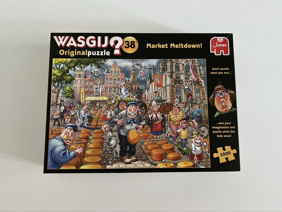 Пазл Jumbo Wasgij Original 38 - Market Meltdown!