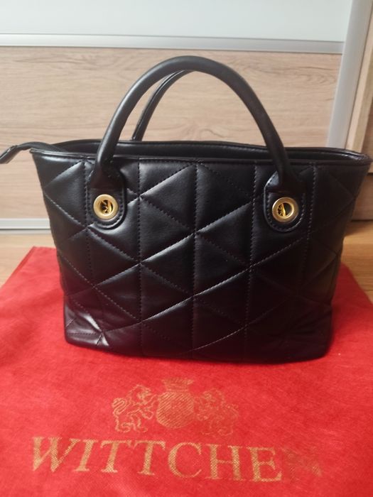 Torebka Wittchen Young Collection czarna, shopperka
