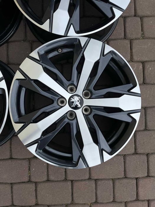 Oryginalne alufelgi Peugeot 5x108 18 cali BICOLOR 3008 , 5008