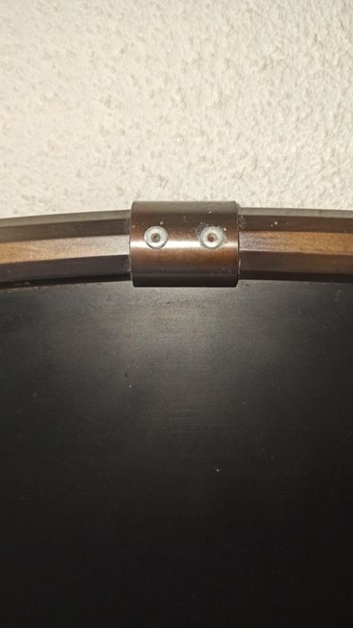 Vintage Retro lustro  oval lata 70-te