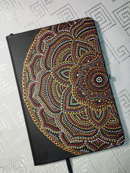 Записник ручної роботи Мандала