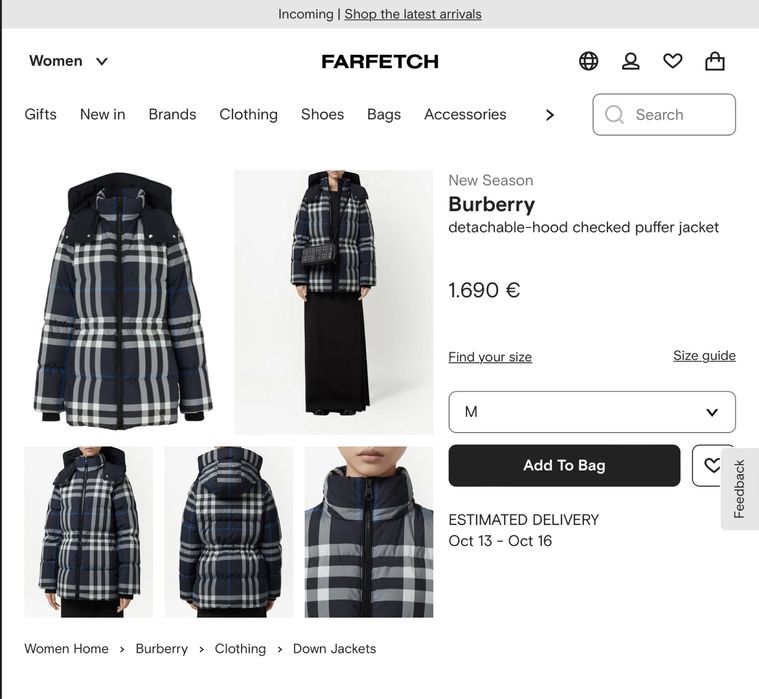 куртка жіноча BURBERRY ОРИГІНАЛ!