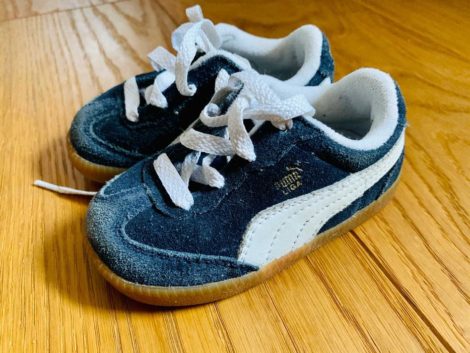 .:: Okazja! Unikat Puma Liga Baby buciki, sneakersy EUR 20, 13 cm ::.