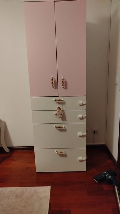 Conjunto maxi cosi (carrinho+cadeira+isofix) +berço +colchão +armário