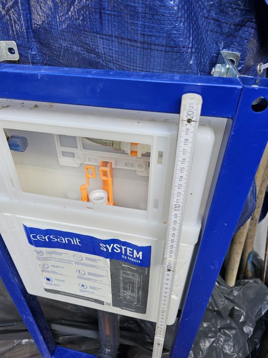 Stelaż podtynkowy WC Cersanit SYSTEM 01 MECH – Wąski 41 cm (Idealny do małych łazienek)