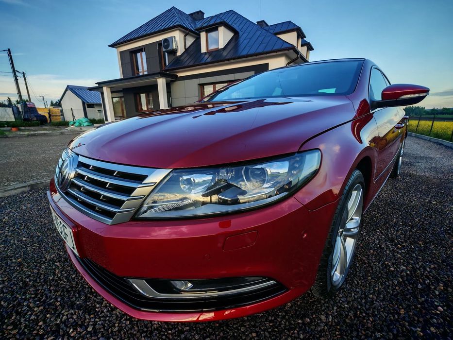 Volkswagen CC Ideał Serwis do Końca Bardzo Niski Przebieg