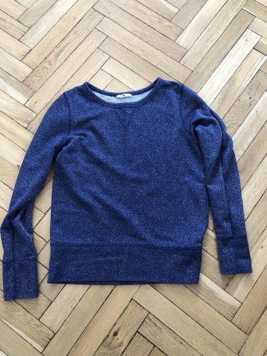 Tui granatowa bluza z brokatem 10 M