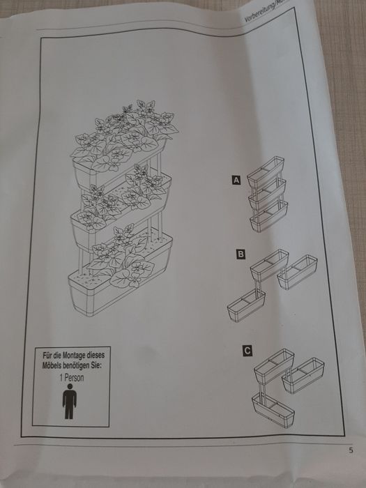 Zestaw skrzynek balkonowo-tarasowych