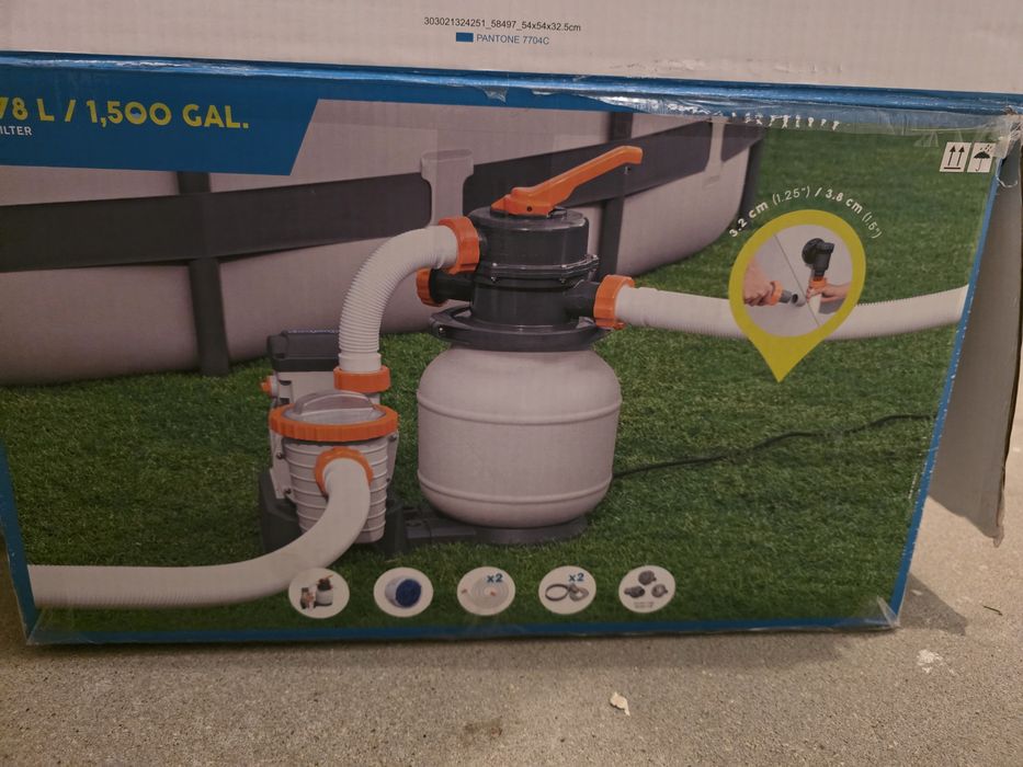 Pompa piaskowa do basenu filtrujaca