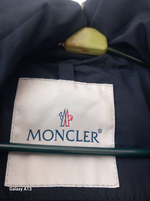 Moncler oryginalna kurtka puchowa damska L