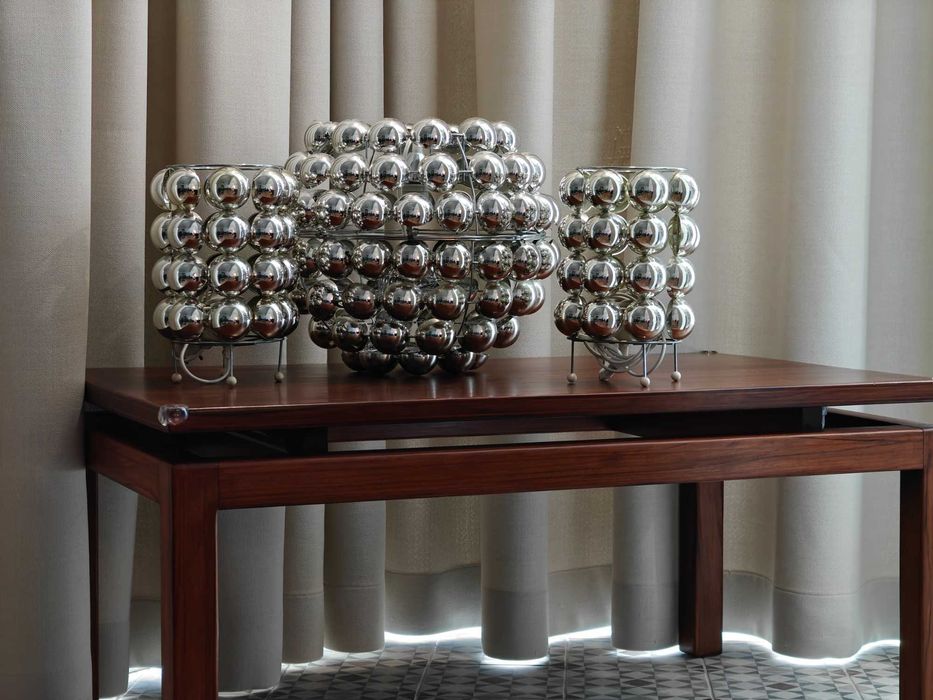 Conjunto Rarissimo Candeeiros Kare Design  Vintage Space Age