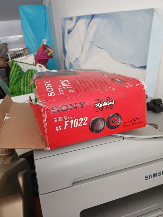 Colunas Sony para automóvel Novas