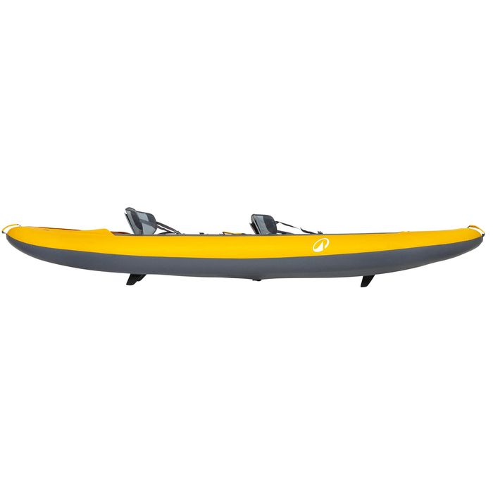 Canoa kayak insuflável 2 lugares - 100 Amarelo