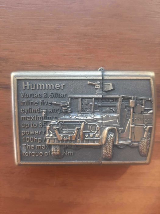 зажигалка бензиновая HUMMER