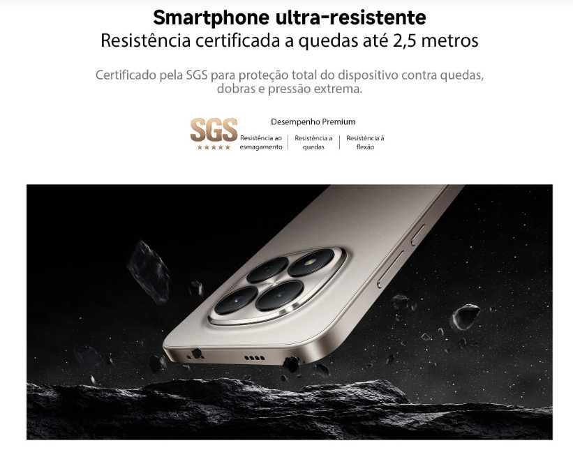 Xiaomi Redmi Note 15 Pro 5G, 12GB 512GB, Câmara de 200 MP - NOVO