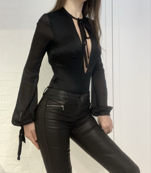 Брендове боді блуза Dsquared2- XS - Оригінал -шовк