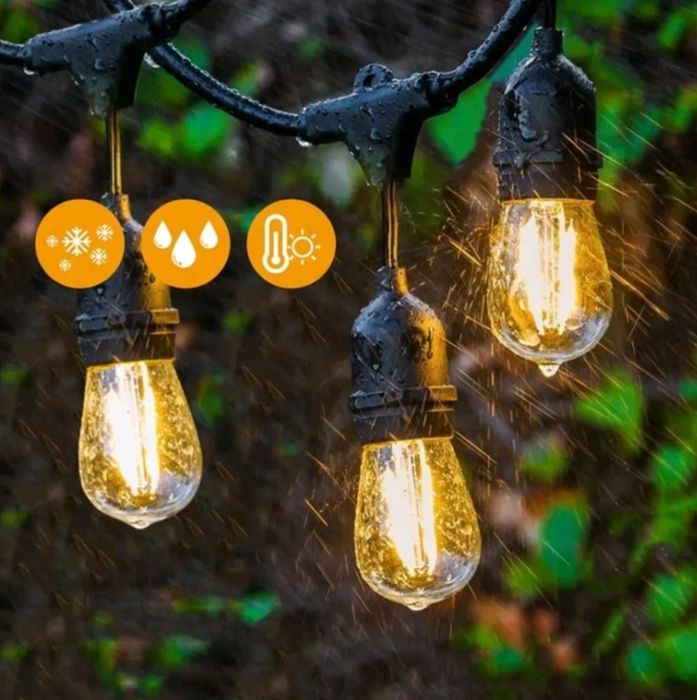 Girlanda ogrodowa zewnętrzna 20 metrów