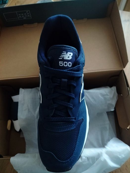 BUTY męskie NEW BALANCE 500 GM500EN2 granatowe  42.5