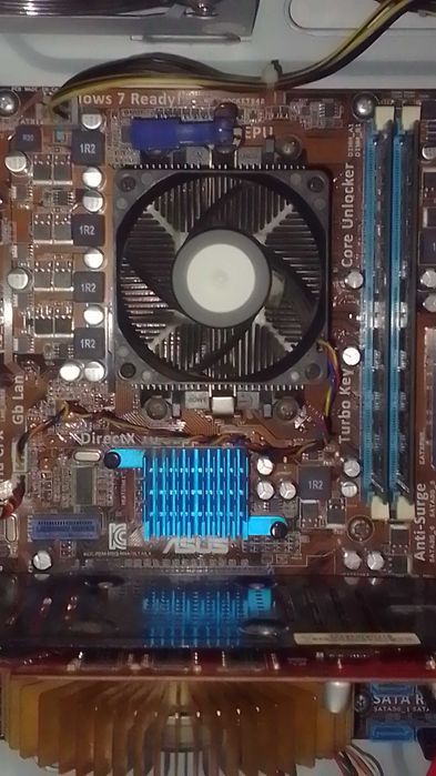 Плата для пк ASUS M4A78LT-M LX\рабочий комплект\