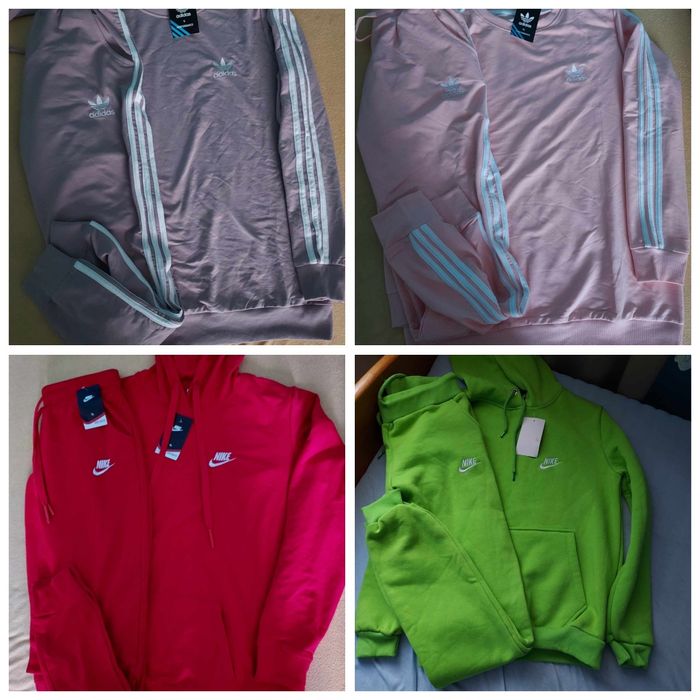 Dresy męskie i damskie z wyszwanym logo. Od S do XXL