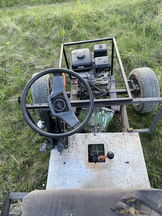 Саморобний тракторець