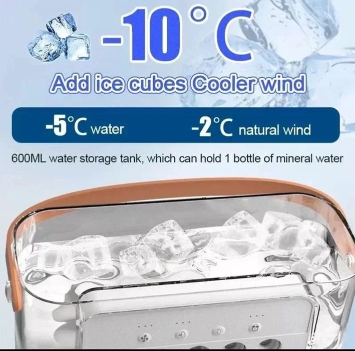 Ventilador / humidificador portatil