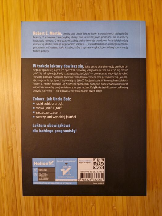 Mistrz czystego kodu. Kodeks postępowania profesjonalnych programistów