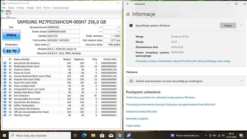 Laptop Lenovo ThinkPad x240 12,5", CPU i5-4210U, RAM 8GB, SSD 256GB Win10P