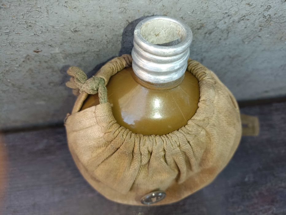 Фляга армейская СССР, полный комплект