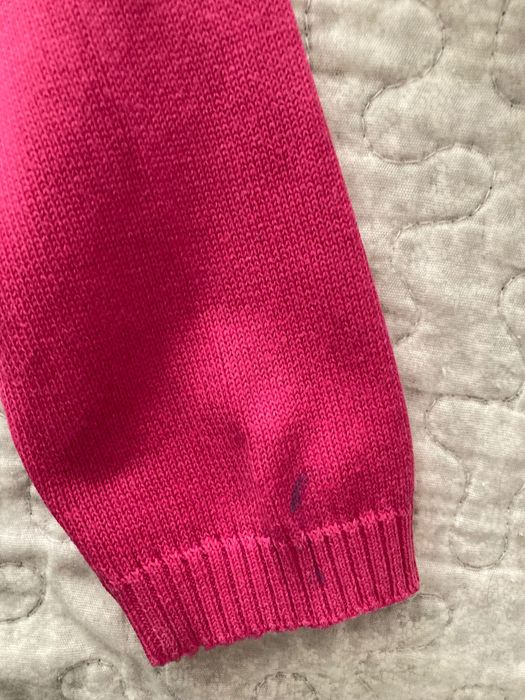 Sweter srozpinany w pepitkę Reserved rozm. 128