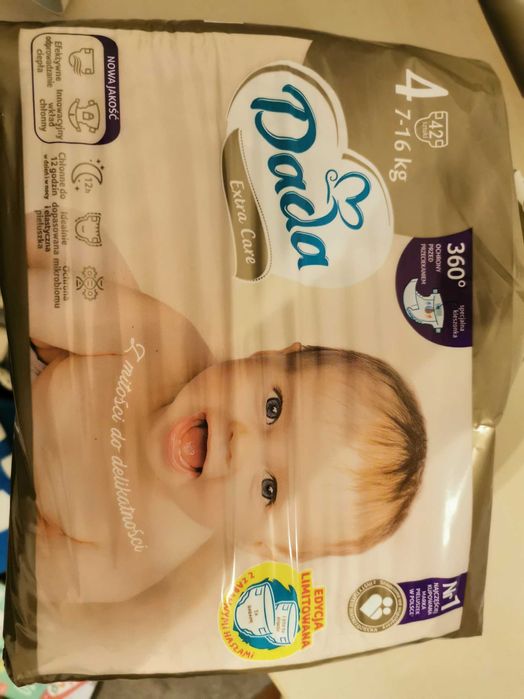Pieluchy dada extra care rozmiar 4
