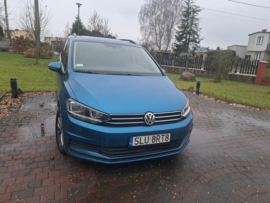 Volkswagen Touran Zadbany, piękny Volkswagen Touran 2,0 TDI DSG