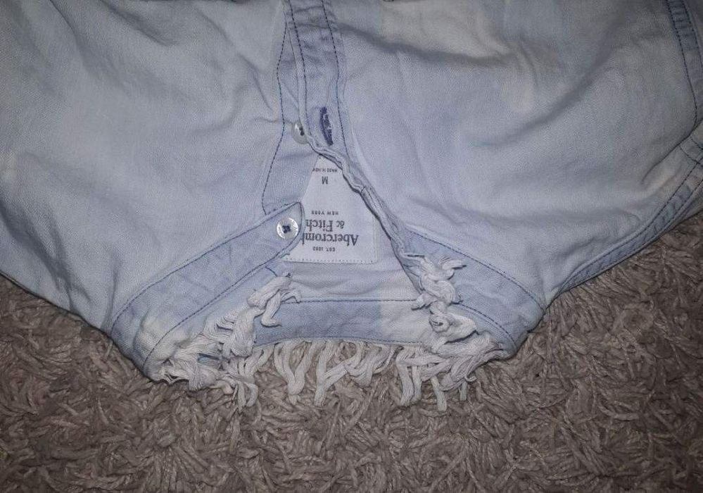Koszula jeans dziury przetarcia