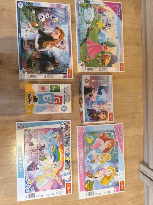 Zestaw puzzli 5 szt.