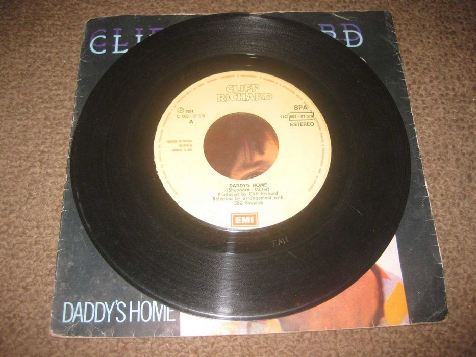 Vinil Single do Cliff Richard "Daddy`s Home"