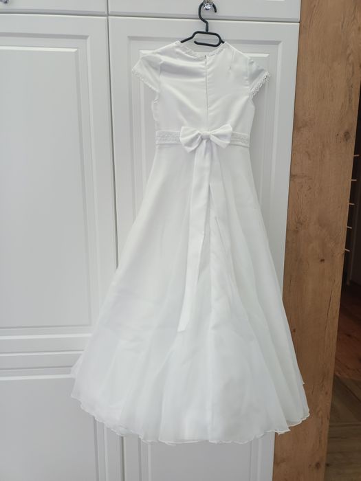 Sukienka komunijna z bolerkiem