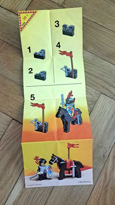 Instrukcja Lego Castle 6009 Black Knight