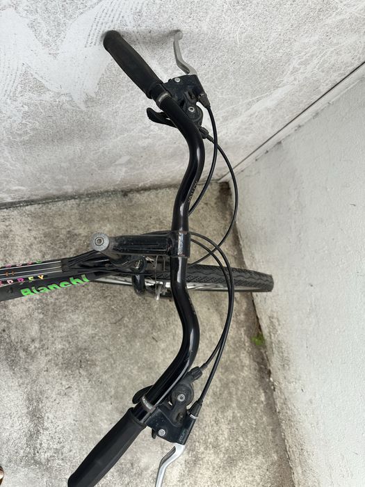Bianchi Osprey – Bicicleta híbrida/trekking clássica – Shimano – Excelente para cidade