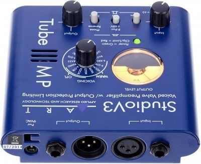 Мікрофонний Передпідсилювач Art tube MP studio v3