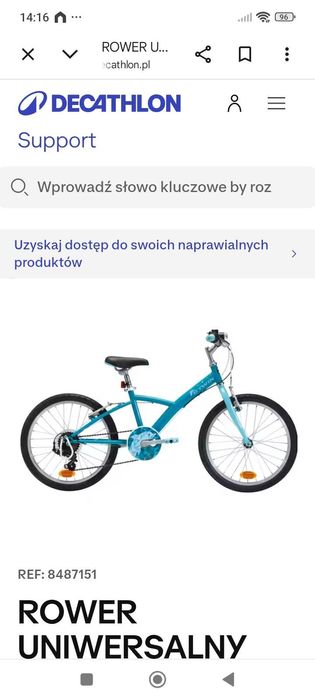 Rower BTWIN Oryginal 120