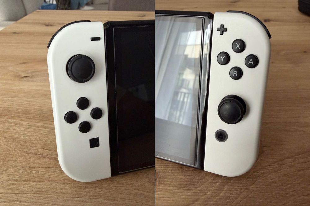 Nintendo Switch OLED 64 GB White – pełny komplet
