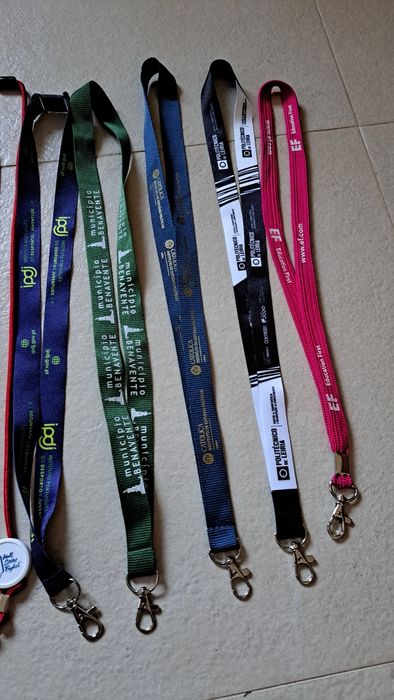 Porta chaves e fitas pescoço - publicidade