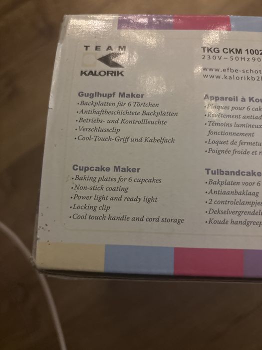 Прилад для випікання кексів