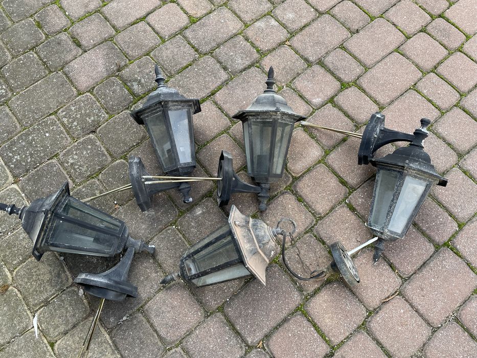 Lampy elewacyjne z demontażu